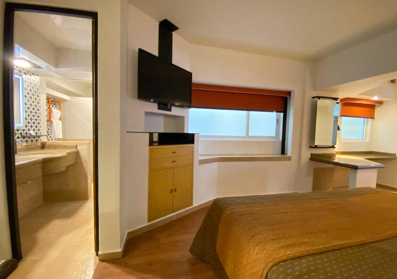 Hotel Villa De Madrid Kota Meksiko Bagian luar foto
