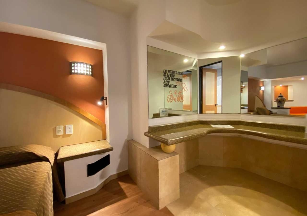 Hotel Villa De Madrid Kota Meksiko Bagian luar foto