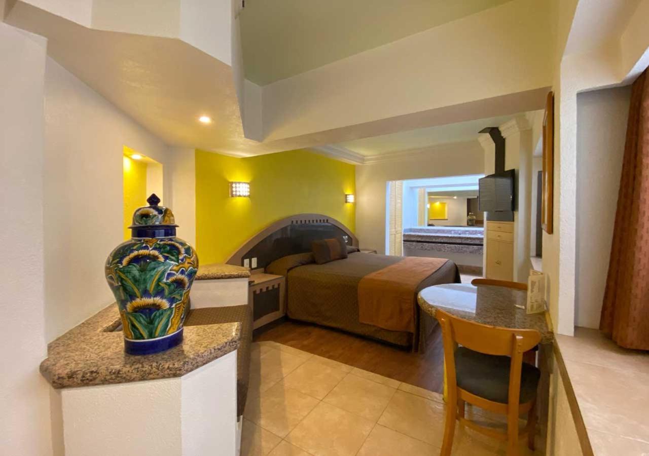Hotel Villa De Madrid Kota Meksiko Bagian luar foto