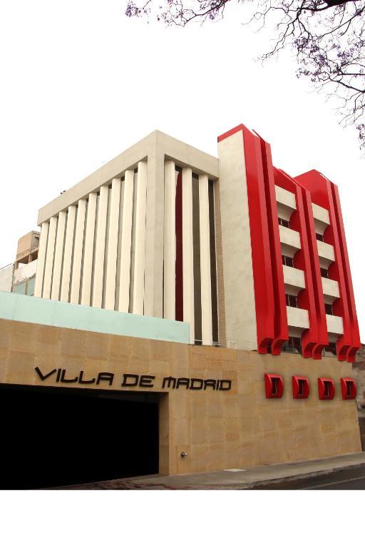 Hotel Villa De Madrid Kota Meksiko Bagian luar foto