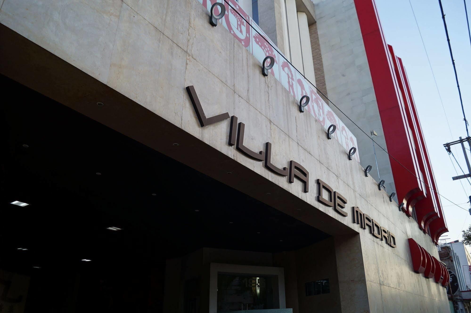 Hotel Villa De Madrid Kota Meksiko Bagian luar foto